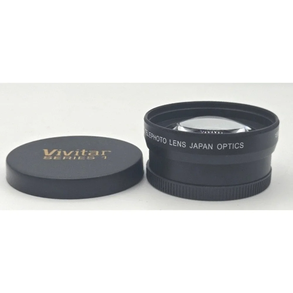 Vivitar Series 1 2.2X 58mm HD Telephoto Lens with Pouch & Caps